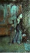 Carl Larsson min giktbrutne fader oil painting on canvas